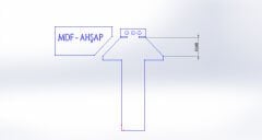 RULMANLI PAH KIRMA BIÇAĞI / SAP 12MM
