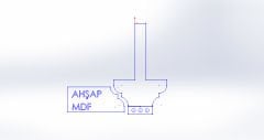 RULMANLI PROFİL FREZESİ / SAP6MM