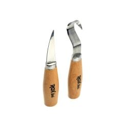 ROX WOOD - WOODEN SPOON KUKSA CARVING SET
