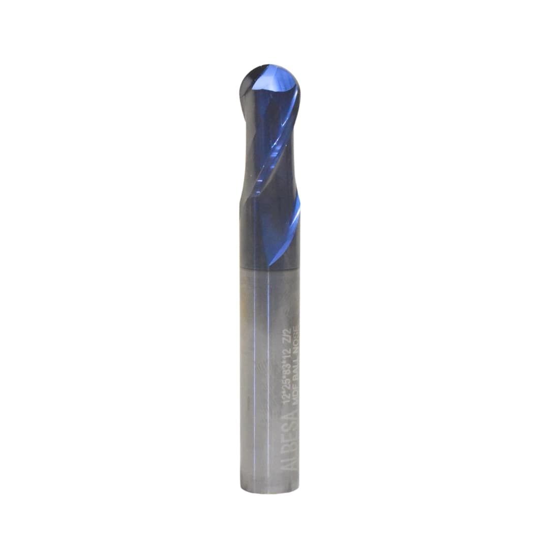 KÜRESEL KARBÜR FREZE - BALL NOSE - AHŞAP/MDF [KAPLAMALI]