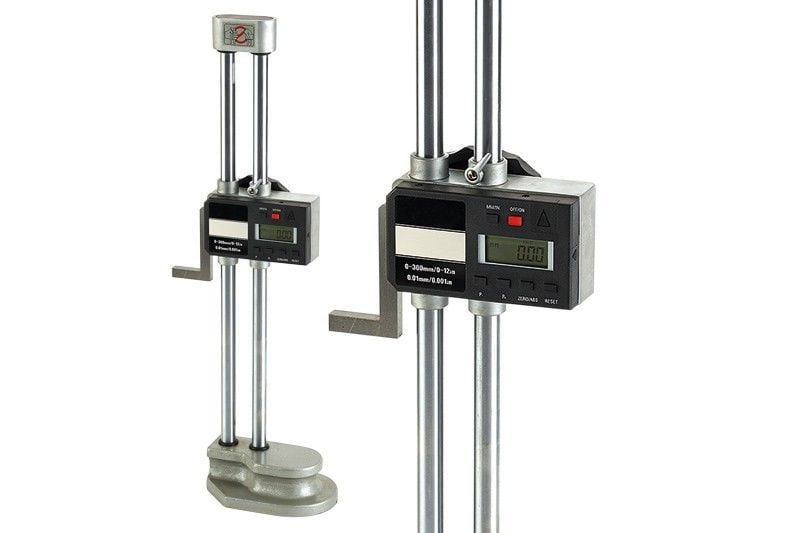 0 - 500 X 0,01MM DİJİTAL YÜKSEKLİK MİHENGİRİ [ÇİFT KOLONLU]