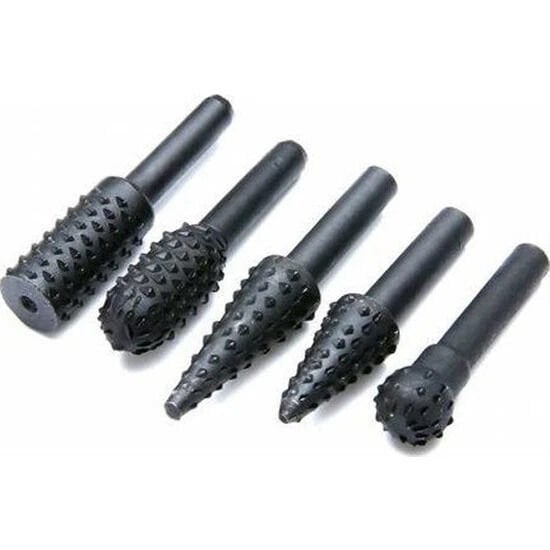 ROTARY BUR - 5'Lİ AHŞAP TÖRPÜ SETİ
