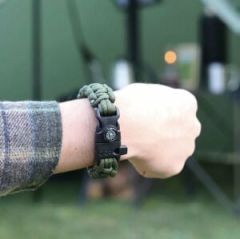 NURGAZ MAGNEZYUMLU [SURVİVAL] PARACORD BİLEKLİK