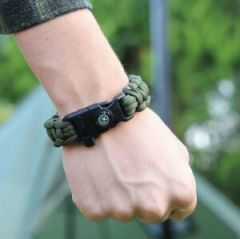 NURGAZ MAGNEZYUMLU [SURVİVAL] PARACORD BİLEKLİK