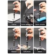 UF-Tools KS-840116 Hassas 126 Parça Bits Uçlu Tornavida Seti
