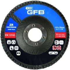 ZIRCONIUM FLAP DISC SANDING 115X60