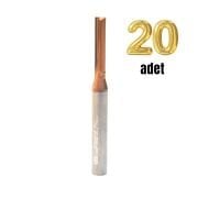 DÜZ KESİM KARBÜRÜ [KAPLAMALI] 20 ADET