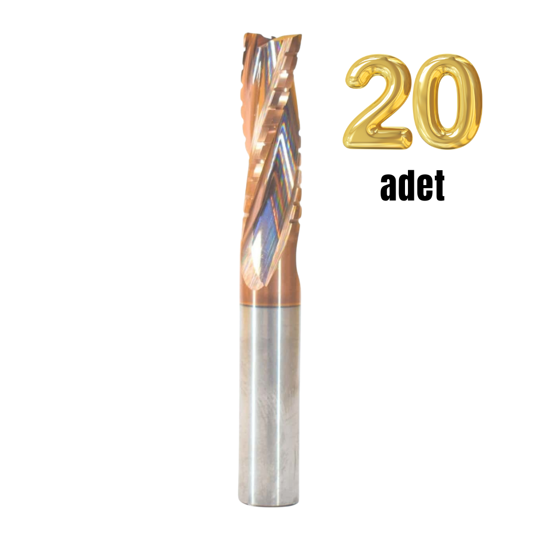 SERT AHŞAP KESİM KARBÜRÜ [KAPLAMALI] - 20 ADET