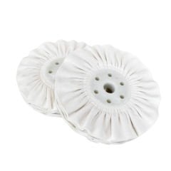 POLIERFILZDURCHMESSER 18CM - KERNKUNSTSTOFF 2CM MIT STIFT